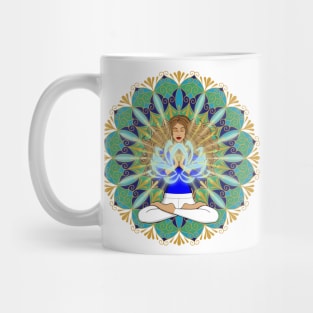 Divine Spark Mandala Mug